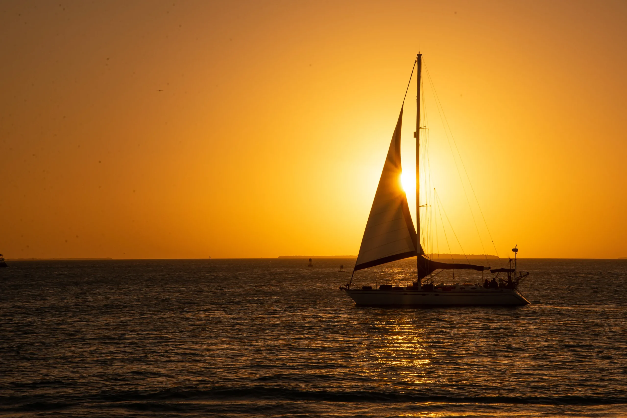 sailing travel gear setup