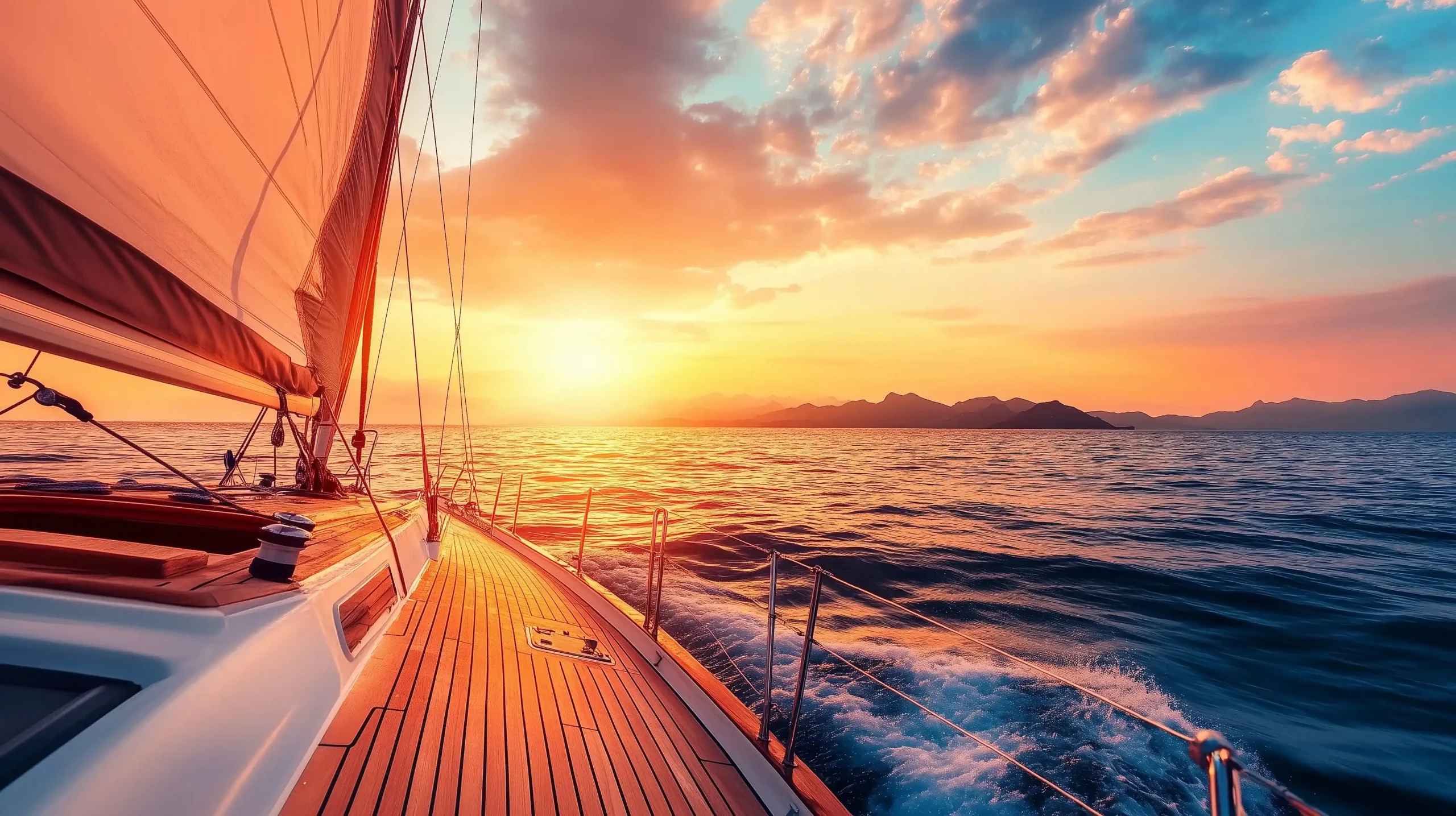 Charters 1 Sunset Sail aboard Comfortably Numb