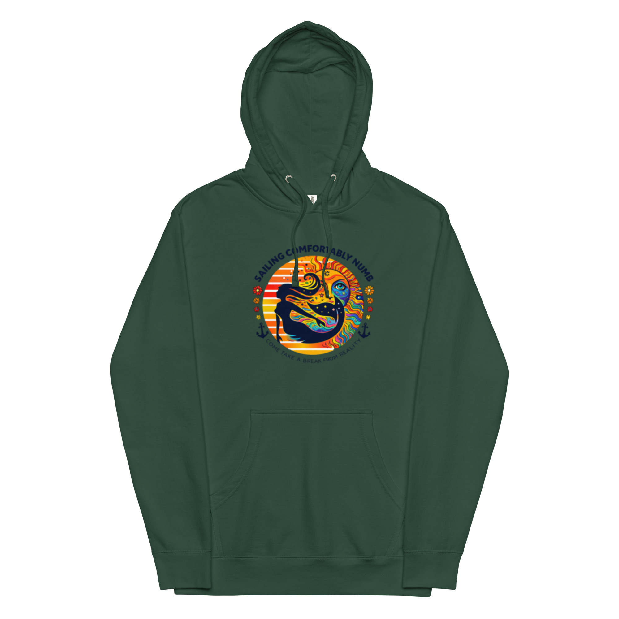 Unisex midweight hoodie 1 unisex hoodie casual outfit