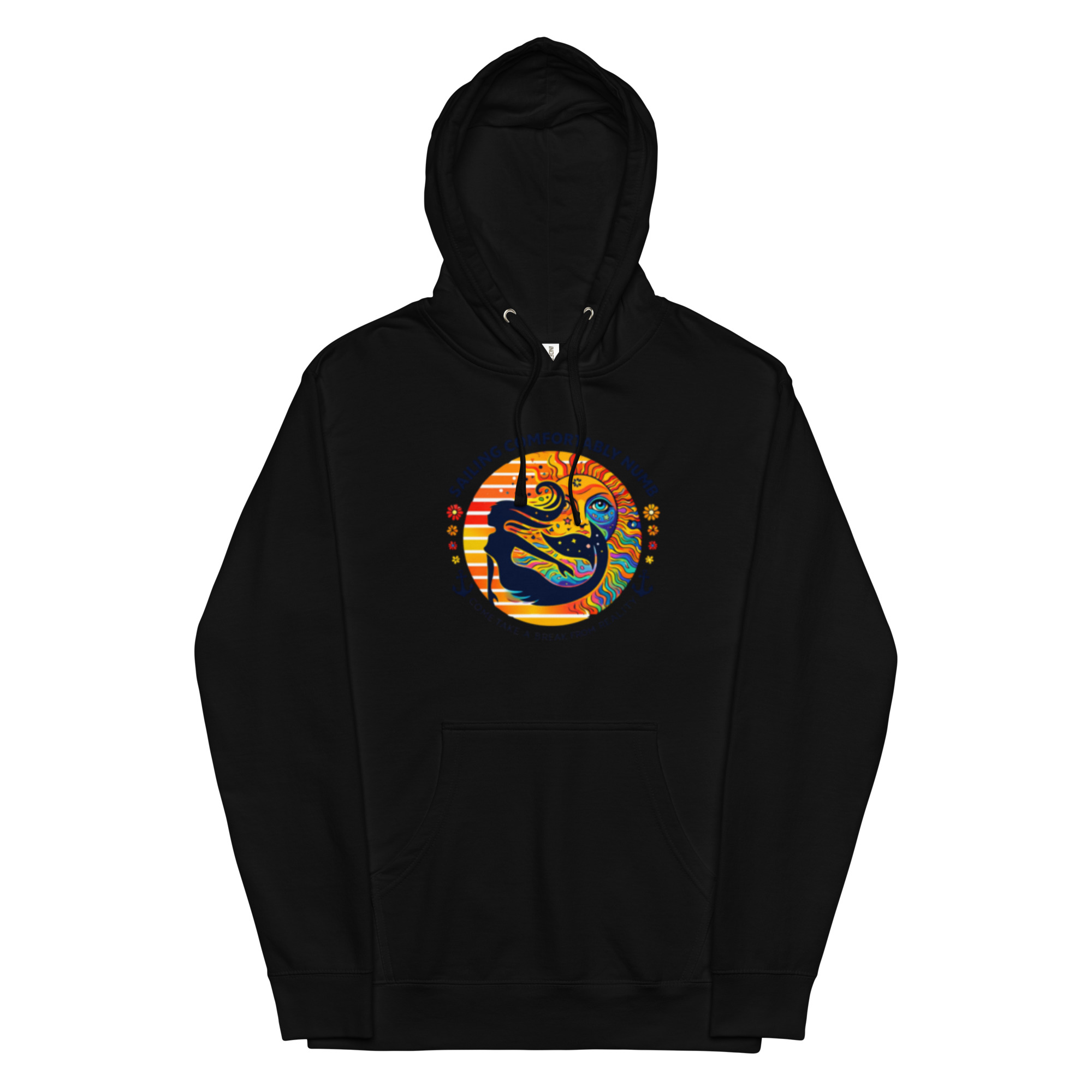 Unisex midweight hoodie 2 midweight hoodie front design