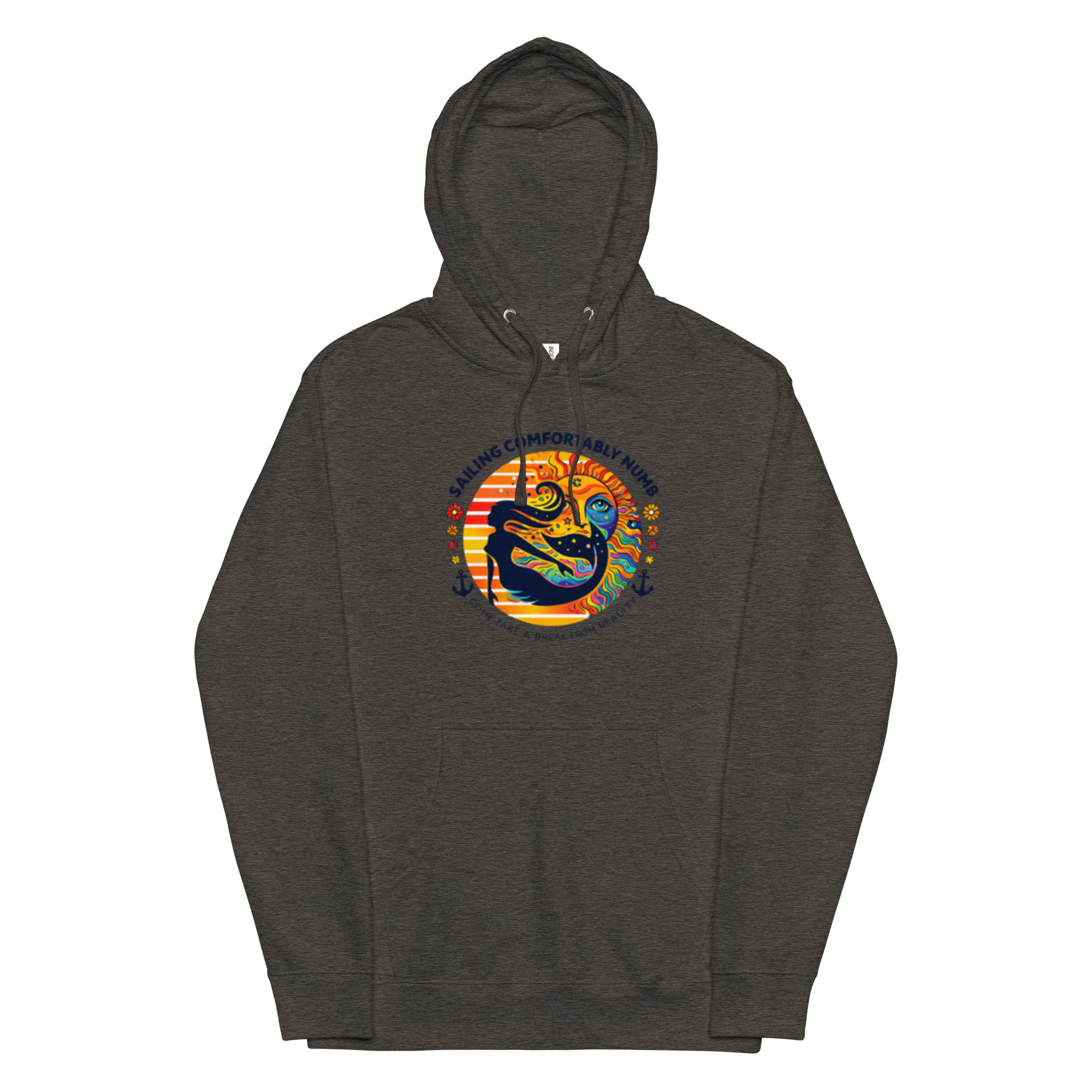 Unisex midweight hoodie 15 midweight hoodie front design