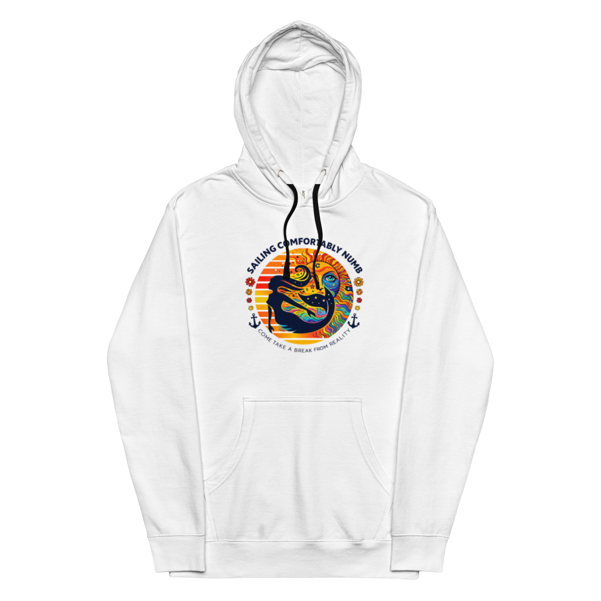 Unisex midweight hoodie 20 midweight hoodie front design
